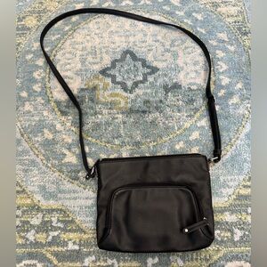 Black Tiganello crossbody bag. NWOT